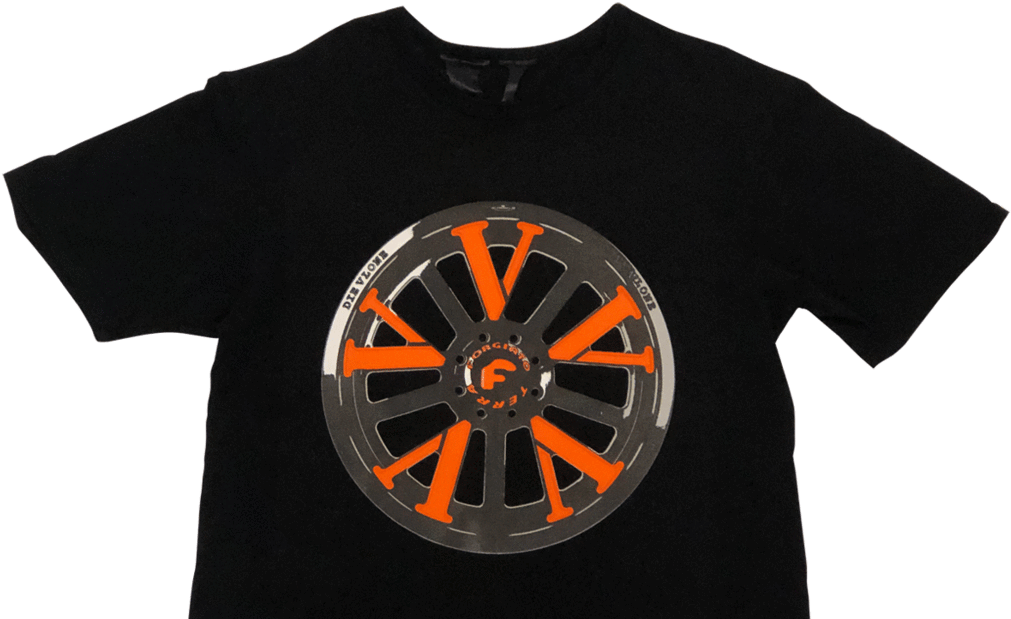 Vlone Forgiato Tee Black, HD Png Download PNG with transparent background