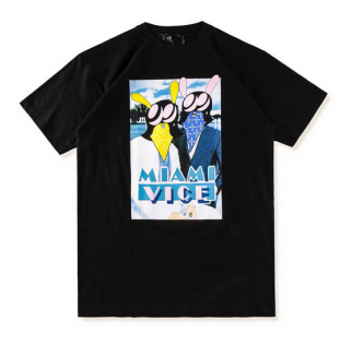 Vlone Life Asap Miami Vice T-shirt - T-shirt PNG with transparent background