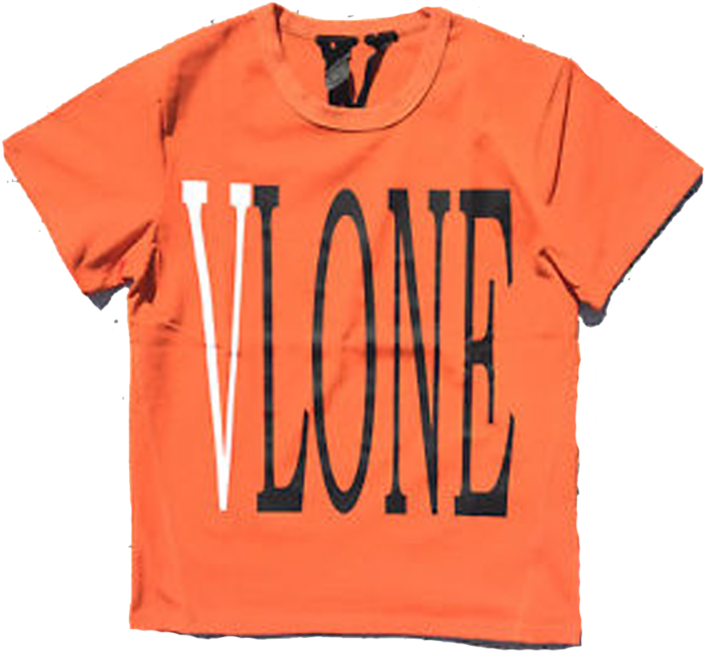 Vlone Staples Tee - Vlone Staple White Yellow Tee, HD Png Download PNG with transparent background