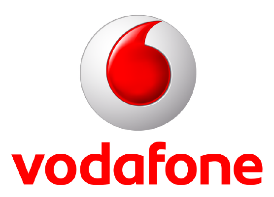 Vodafone Logo Redand White