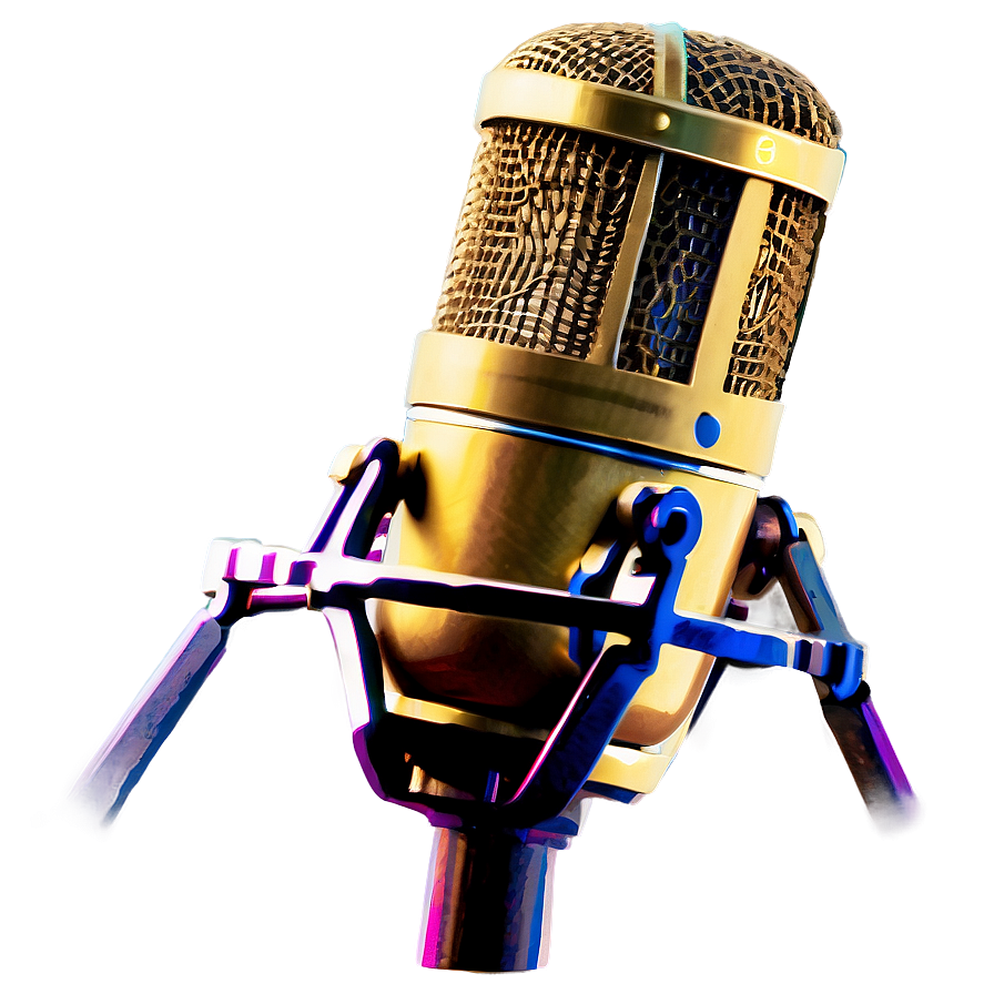 Voice Acting Microphone PNG 06202024 PNG with transparent background