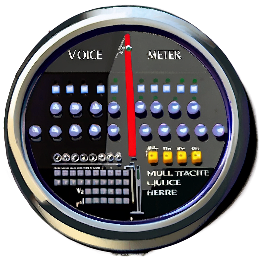Voice Modulation Meter PNG 9 PNG image with a transparent background, free high-resolution download