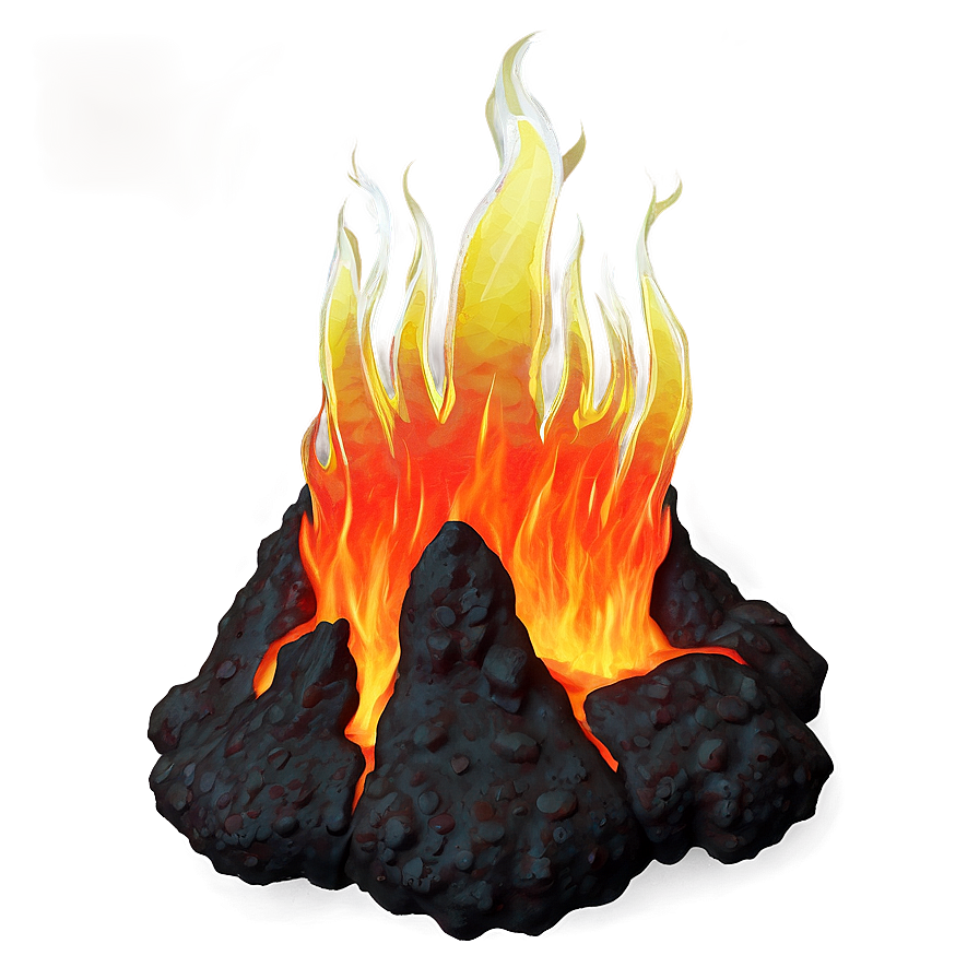 Volcanic Fire Effect Png Yhk67