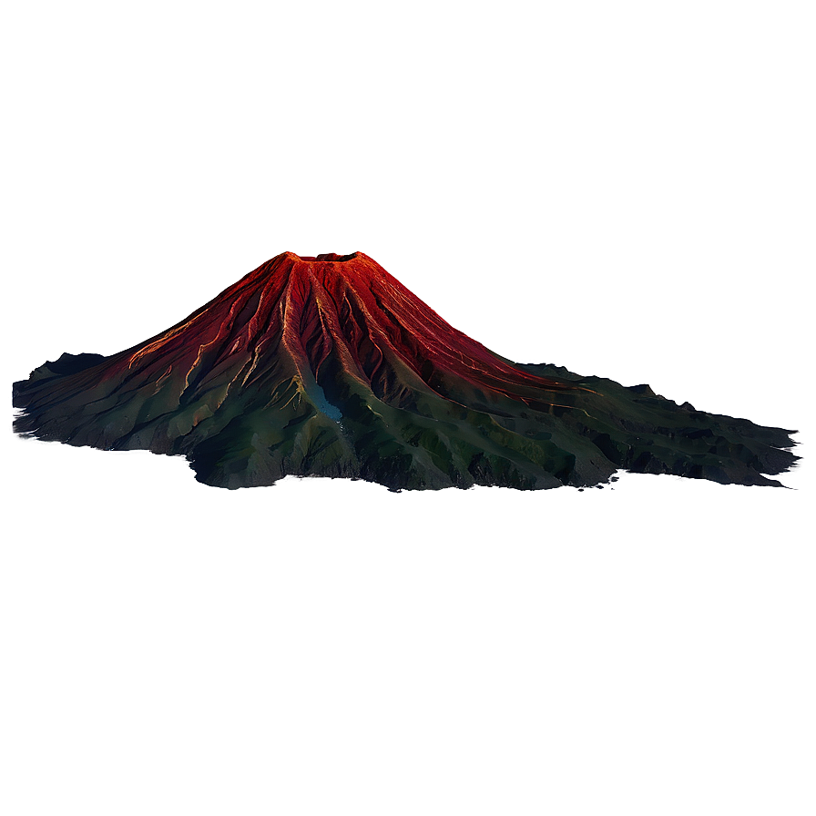 Volcanic Mountain Range Png 99