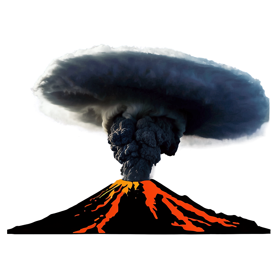 Volcano Eruption Warning Png Maw