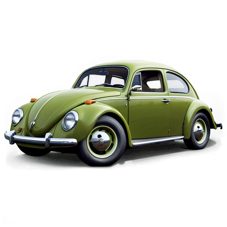 Volkswagen Beetle In Nature Png 06292024