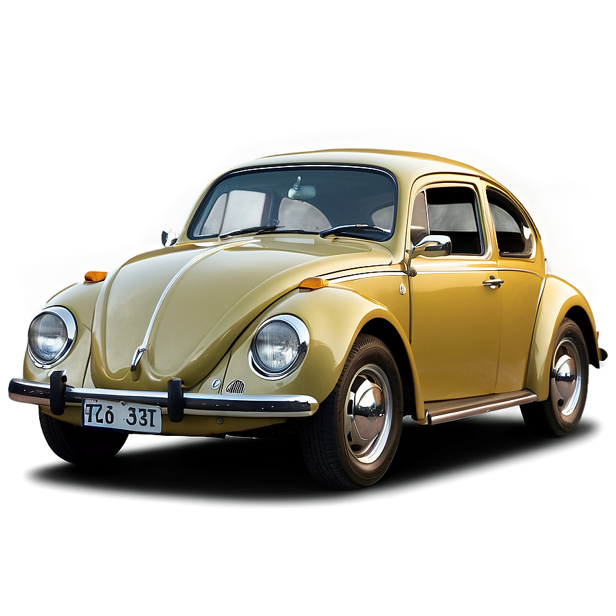 Volkswagen Beetle On Road Png 06292024