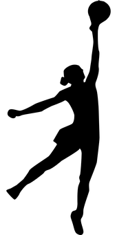 Volleyball Player Serving Action PNG with transparent background
