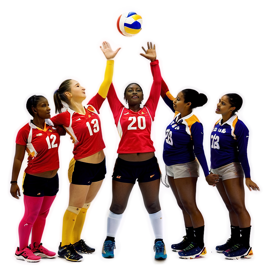 Volleyball Player Team Png Ncm