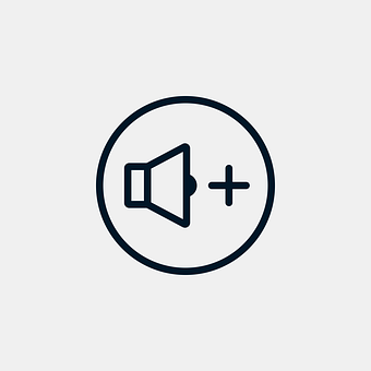 Volume Increase Icon PNG with transparent background