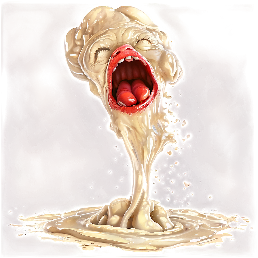 Vomit Splatter Illustration PNG ryl PNG with transparent background