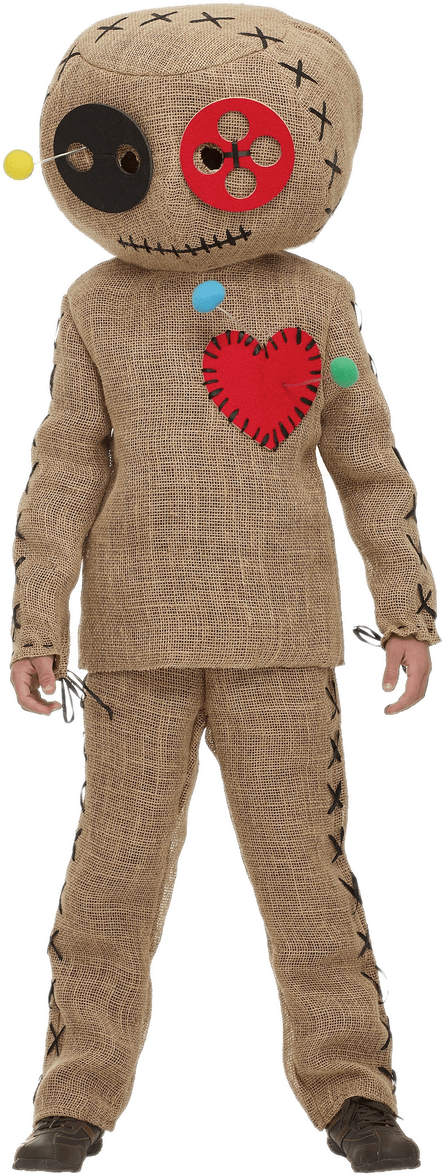 Voodoo Doll Costume - Voodoo Doll Costume Boy, HD Png Download PNG with transparent background