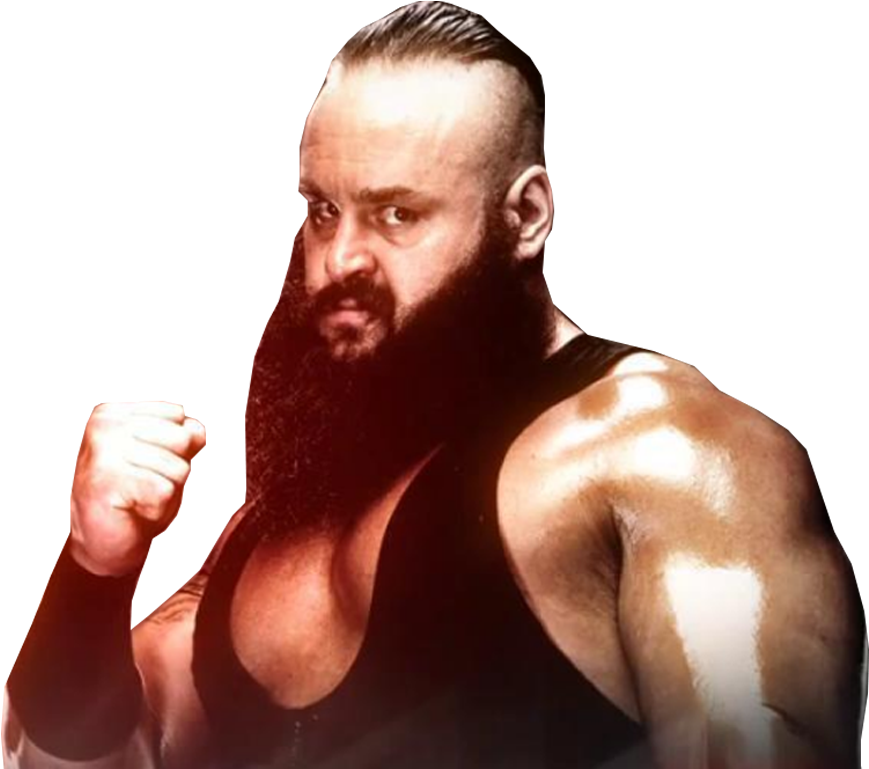 W W E_ Wrestler_ Beard_ Fist_ Pose