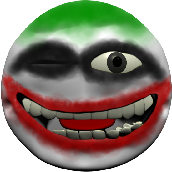 Wacky Smiling Emoji Ball