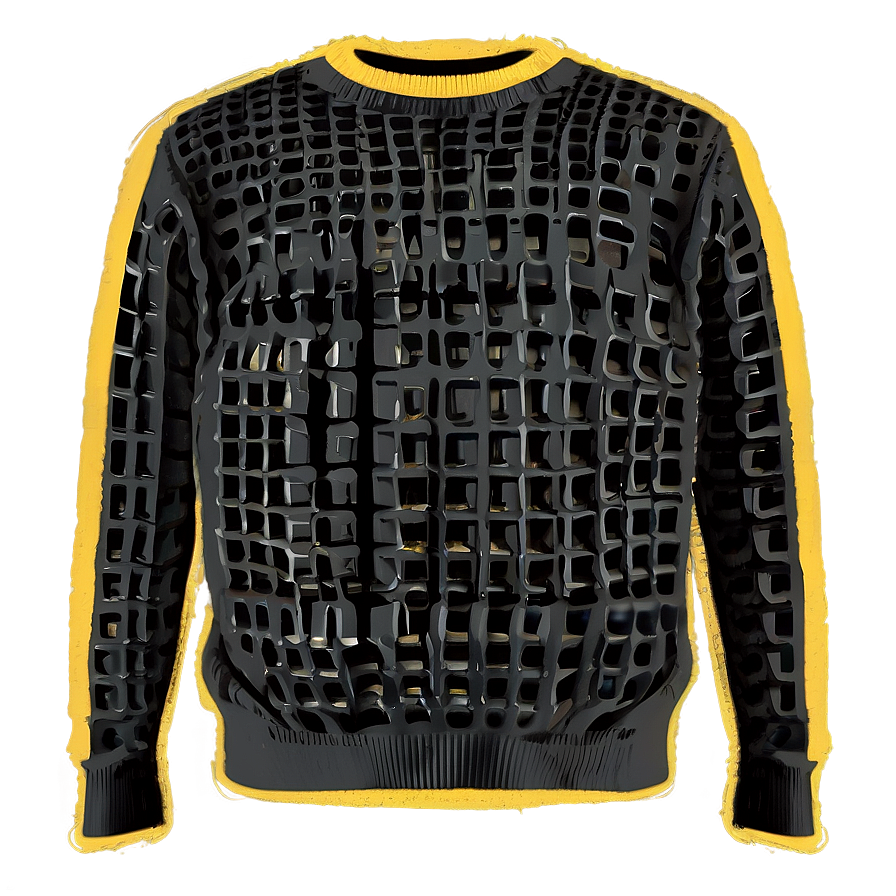 Waffle Knit Crewneck Sweatshirt Png 06272024