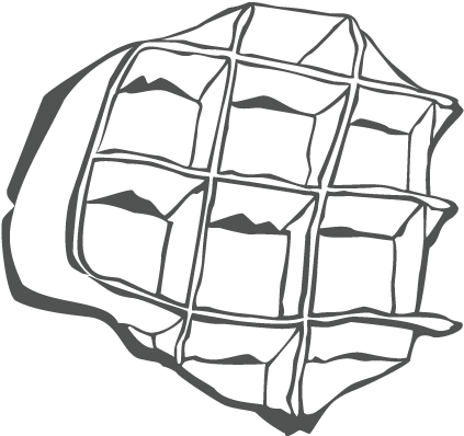 Eggs Clipart Waffle, Eggs Waffle Transparent Free For - Sketch, HD Png Download PNG with transparent background