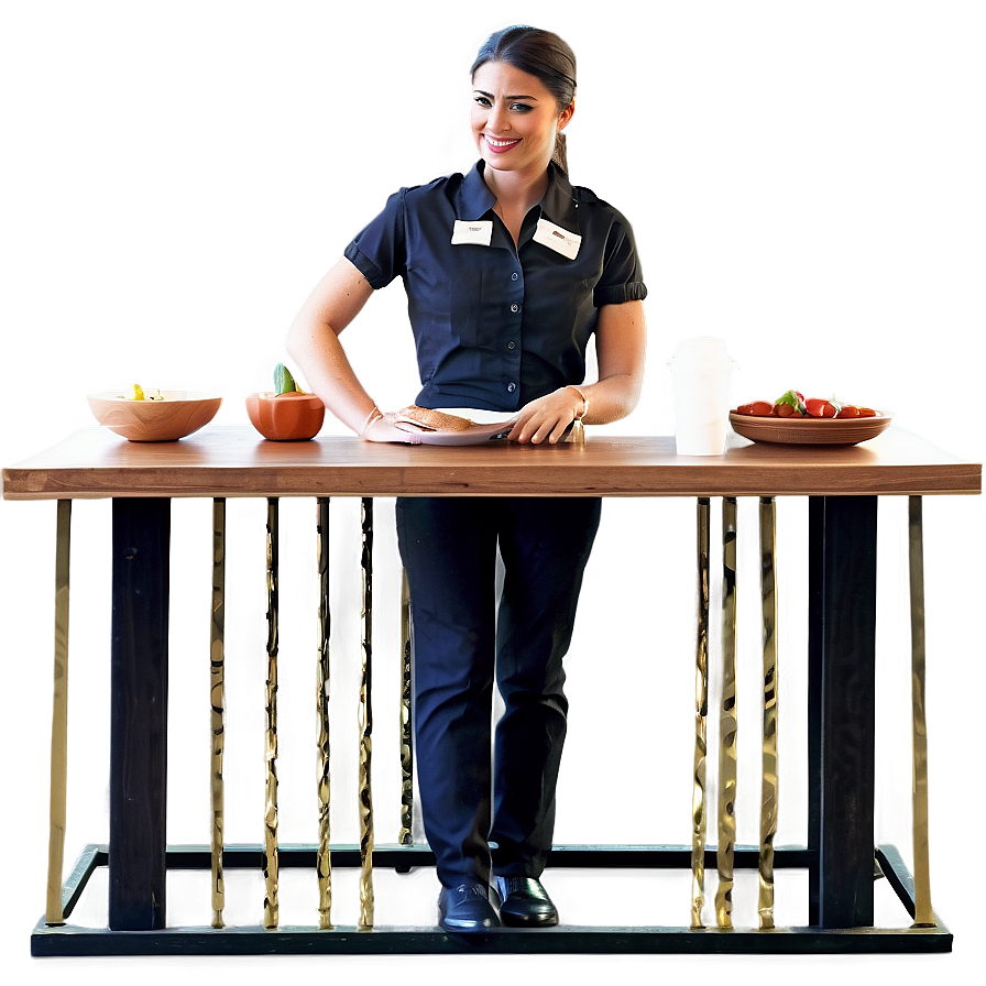 Waitress Taking Order Png Kto52