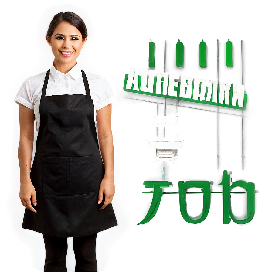 Waitress With Apron Png Inn96