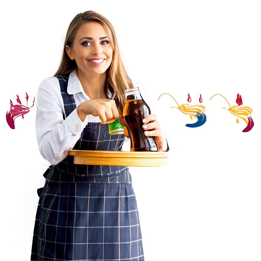 Waitress With Beer Png Ncg