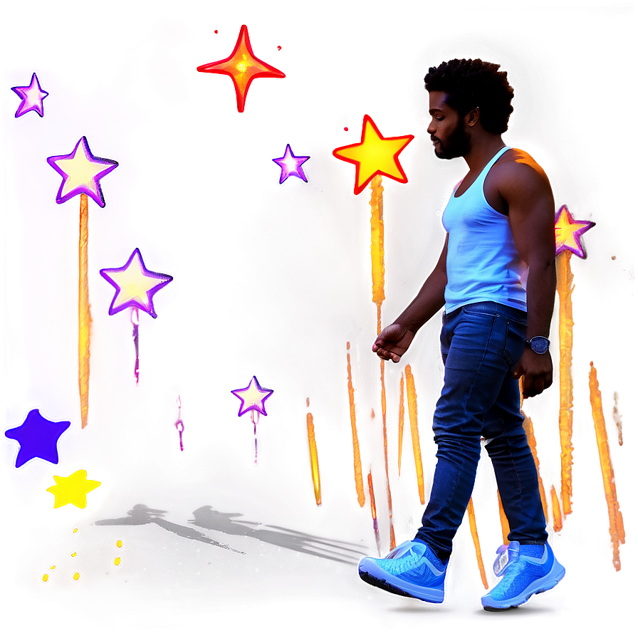 Walking Under the Stars PNG pyi42 PNG with transparent background