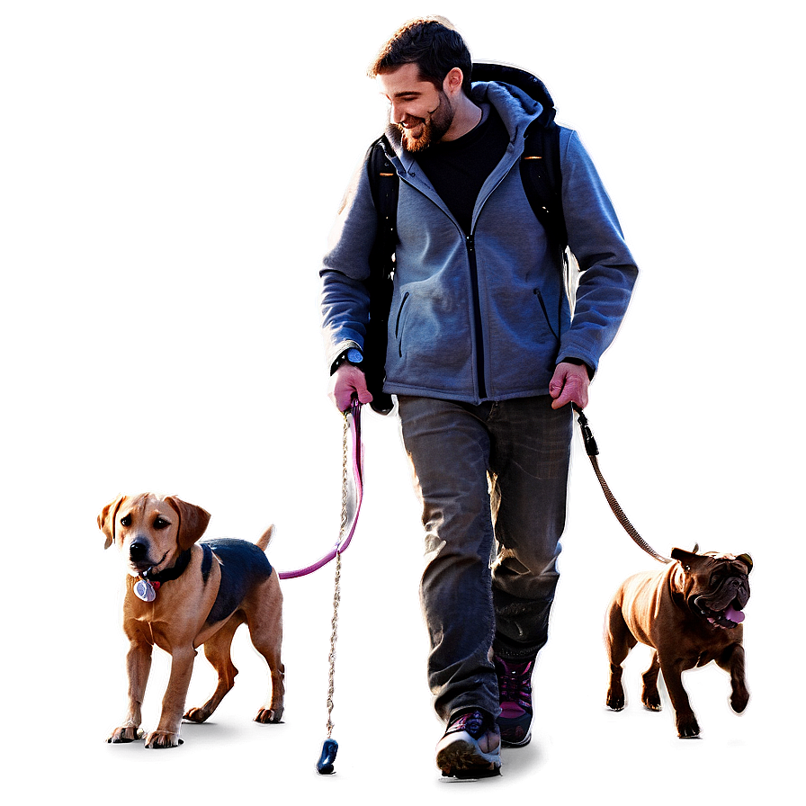 Walking with Pets PNG bmg PNG with transparent background