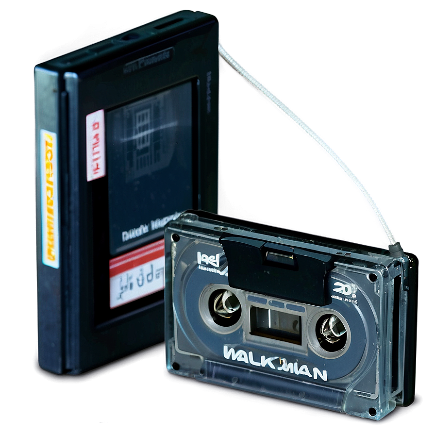 Walkman With Cassette Inserted Png 7