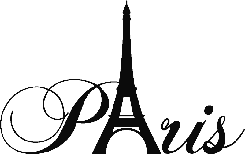 Wall Decal Paris With Tower Cheap Stickers - Paris Tour Eiffel Dessin PNG with transparent background