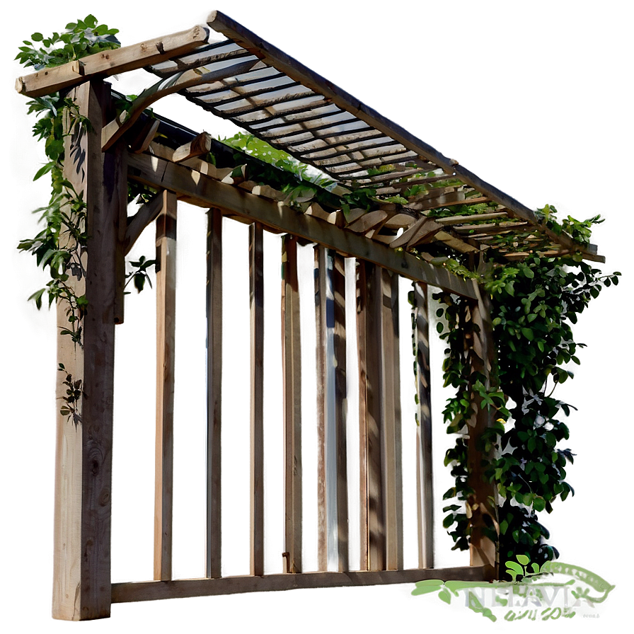 Wall-mounted Pergola Png 06132024