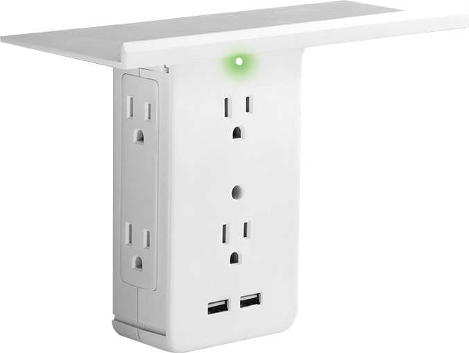 Sharper Image Socket Shelf, HD Png Download PNG with transparent background