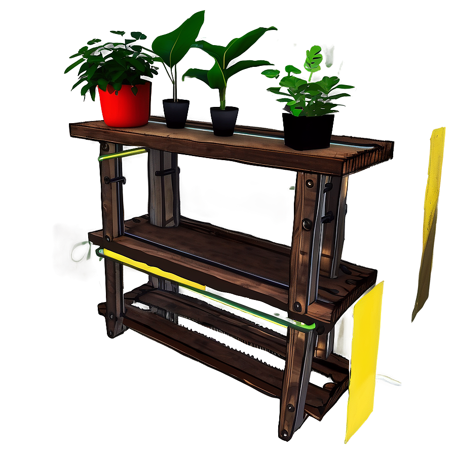 Wall Shelf For Plants Png 87