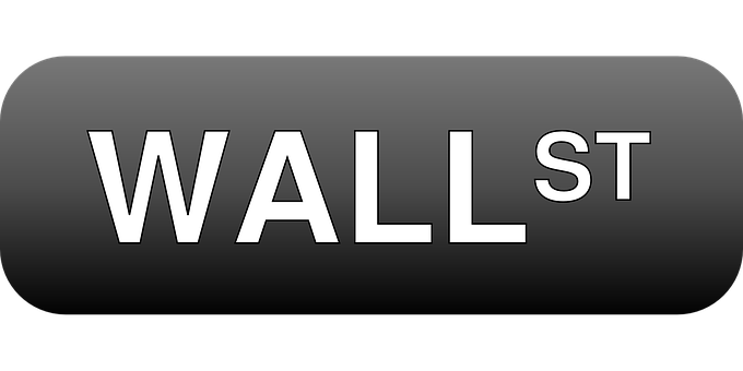Wall Street Sign Graphic 680x340 PNG image with a transparent background, free high-resolution download