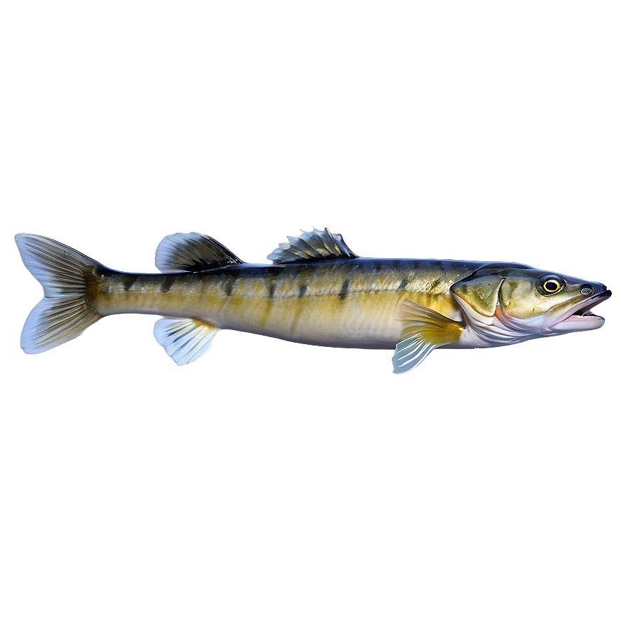 Walleye In Lake Png 82