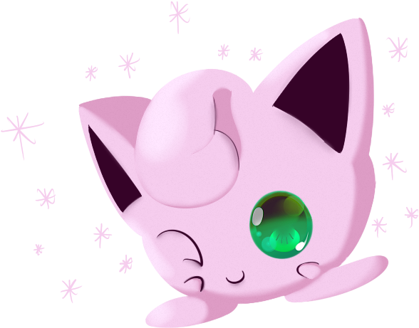 Wallpapers For Jigglypuff Wallpaper - Cartoon, HD Png Download PNG with transparent background