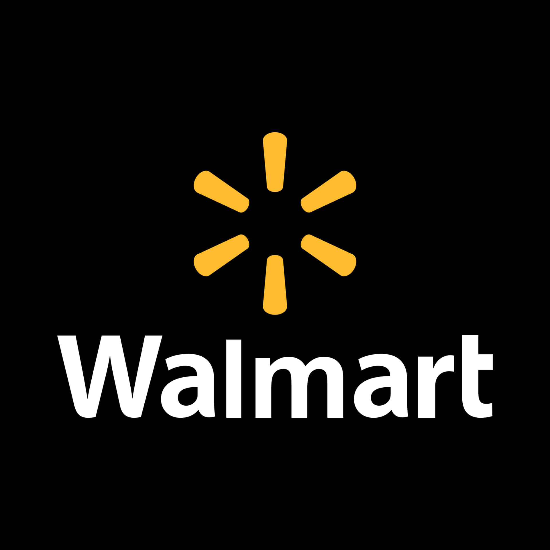 Walmart Logo Black Background