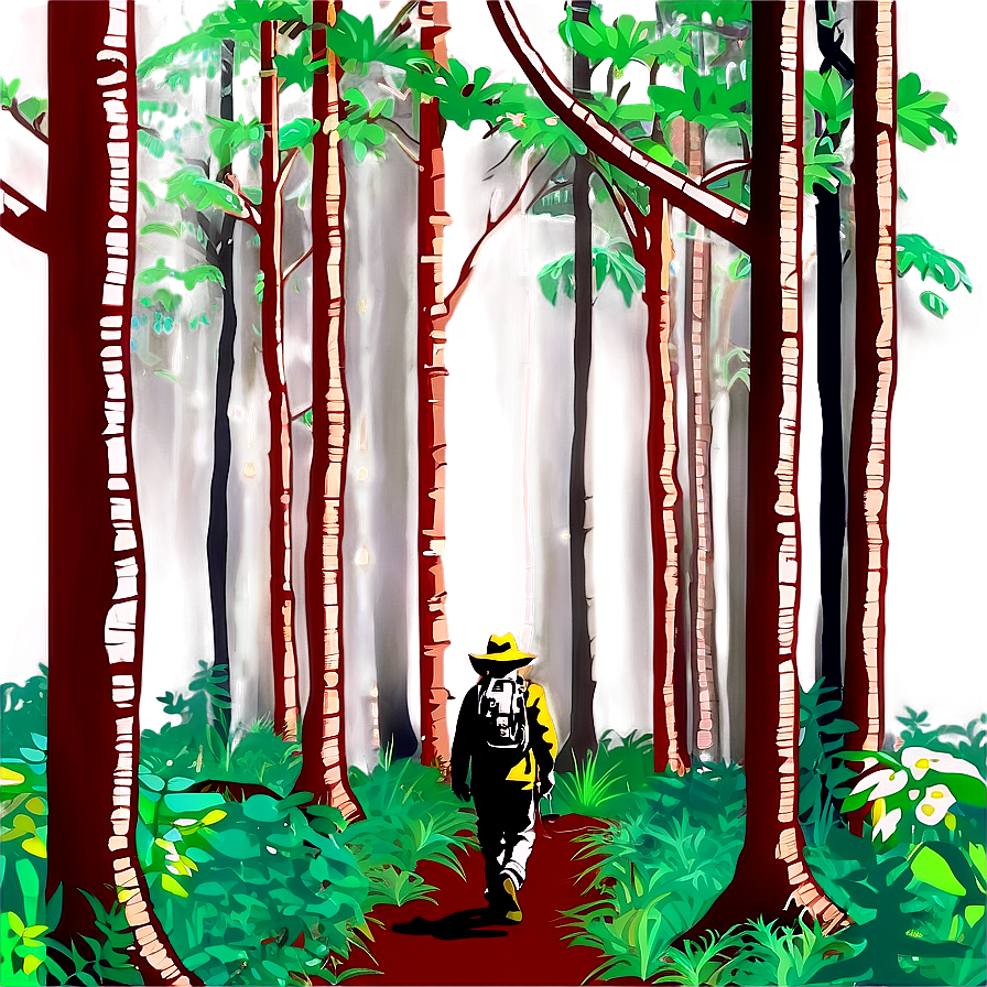 Wanderer In Forest Png 28