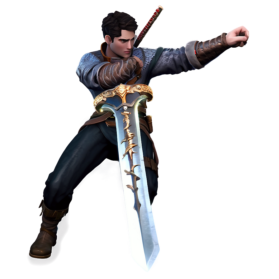 Wanderer With Sword Png 38