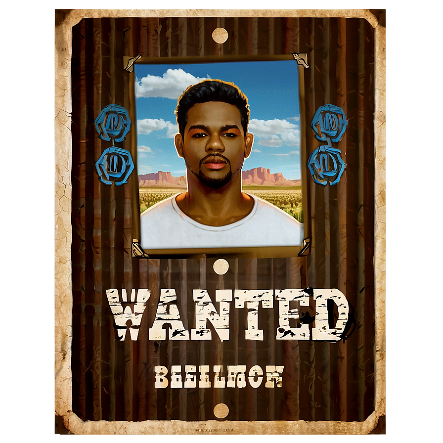 Wanted Hero Poster Png 06112024