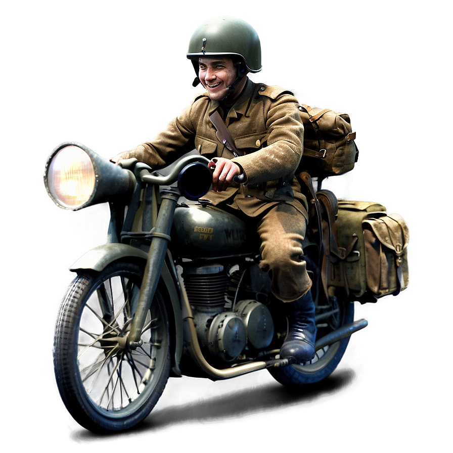 War Dispatch Rider Png Ged45