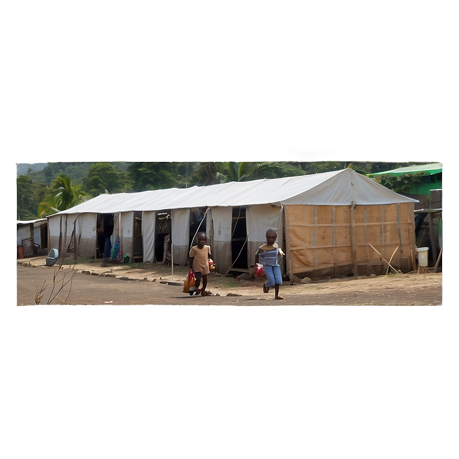 War Refugee Camp Png 06112024