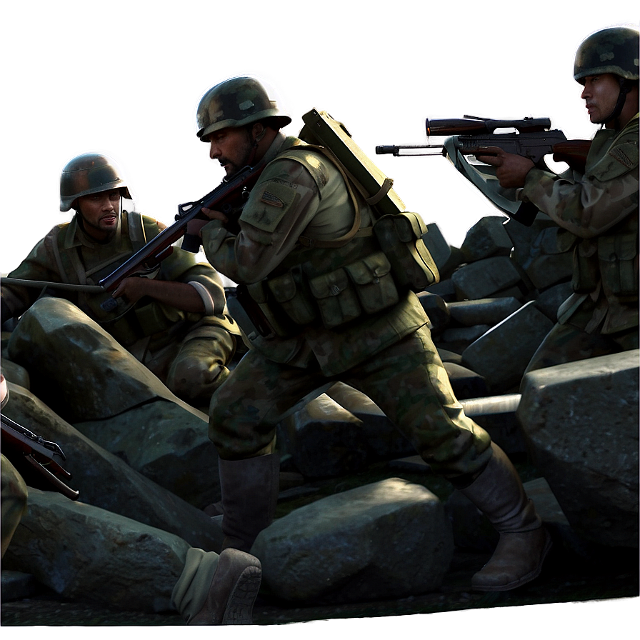 War Scene Png Hjp