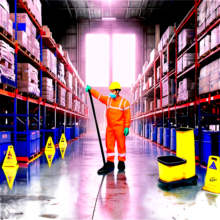 Warehouse Sanitation Practices PNG ccn71 PNG with transparent background