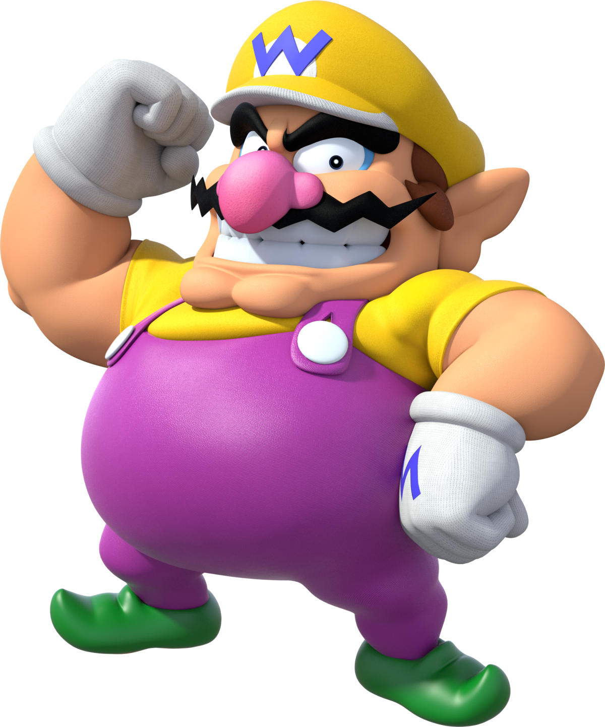 Wario_ Character_ Pose_3 D_ Render