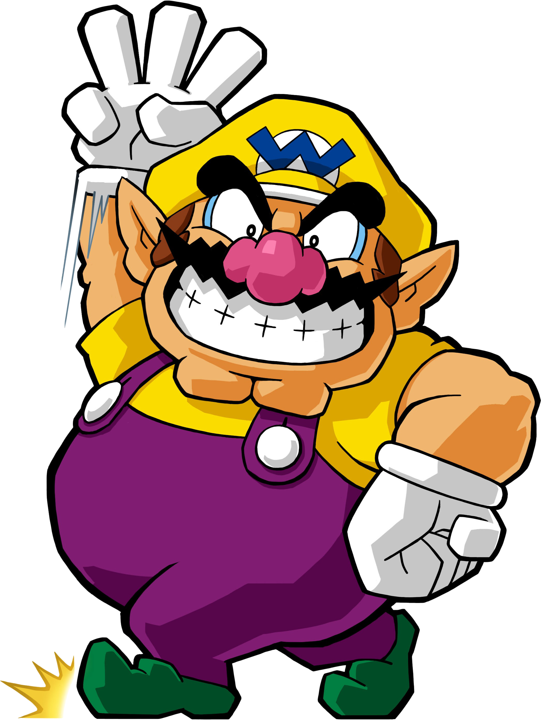 Wario_ Victory_ Pose