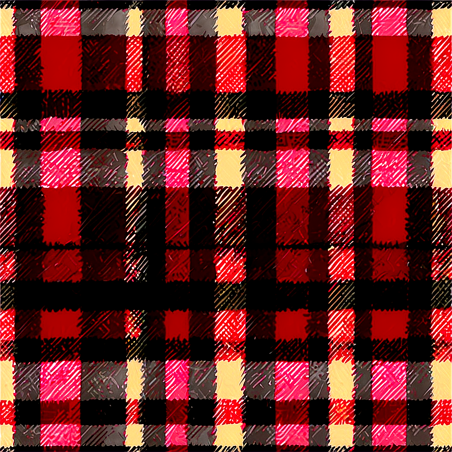 Warm Flannel Plaid PNG tgr78 PNG with transparent background