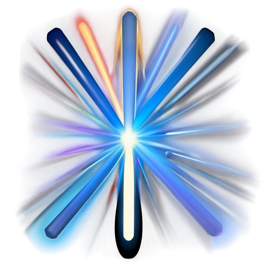 Warm Light Beam Png 12