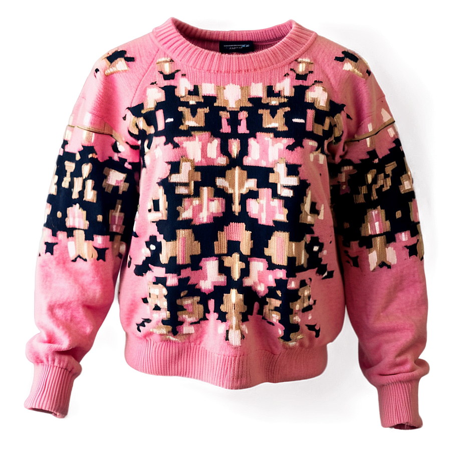 Warm Pink Sweater Png Rnb39