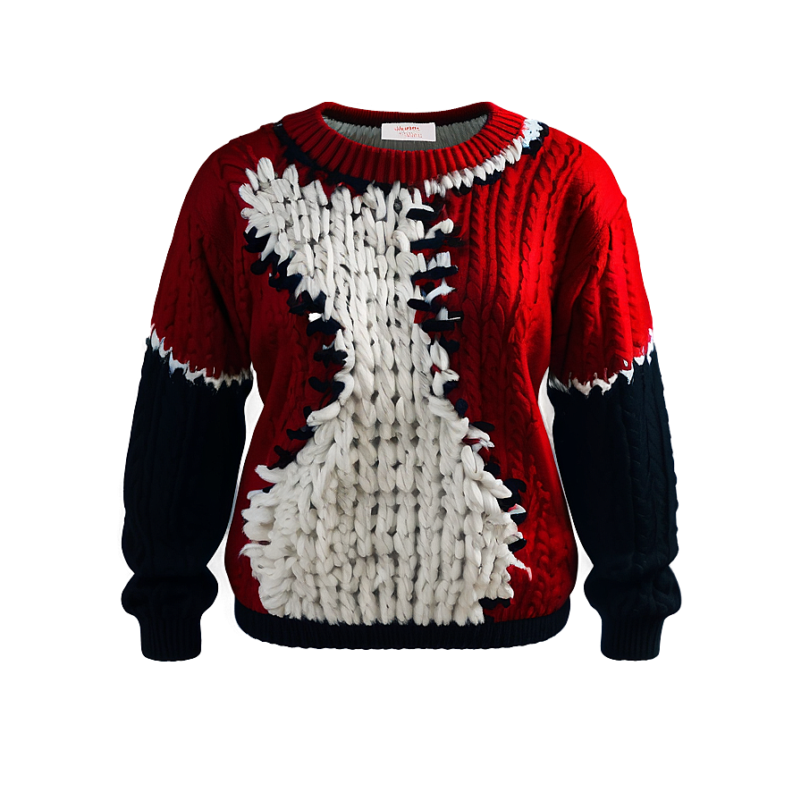 Warm Red Sweater Png Vbp57