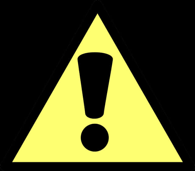 Warning Exclamation Sign