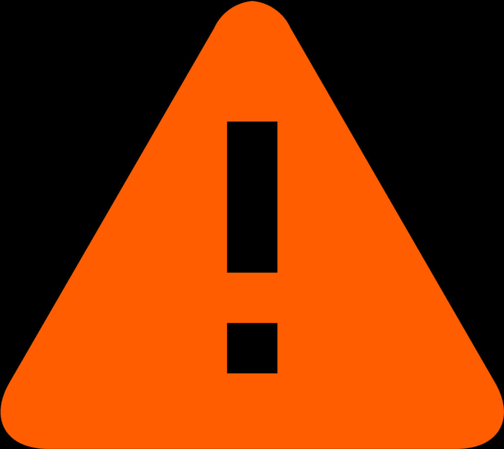 Warning Icon Png - Orange Triangle, Transparent Png PNG with transparent background