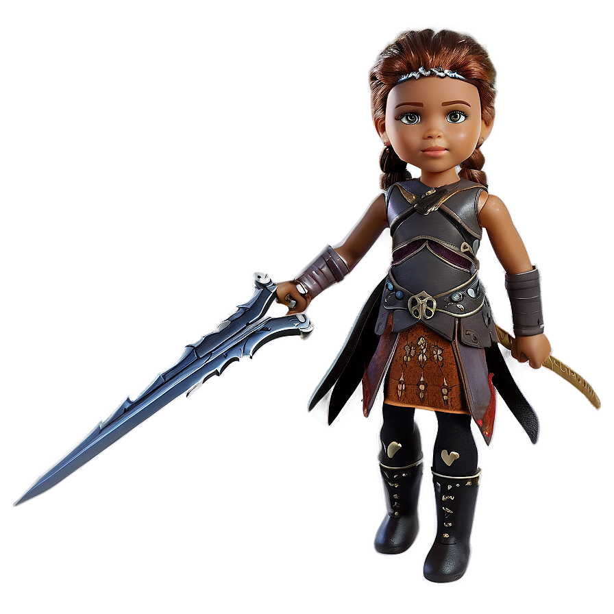 Warrior Princess Doll Png Bnr81